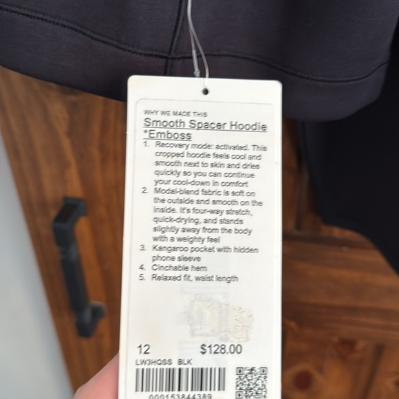 NWT Lululemon smooth spacer hoodie size 12 - Picture 4 of 13